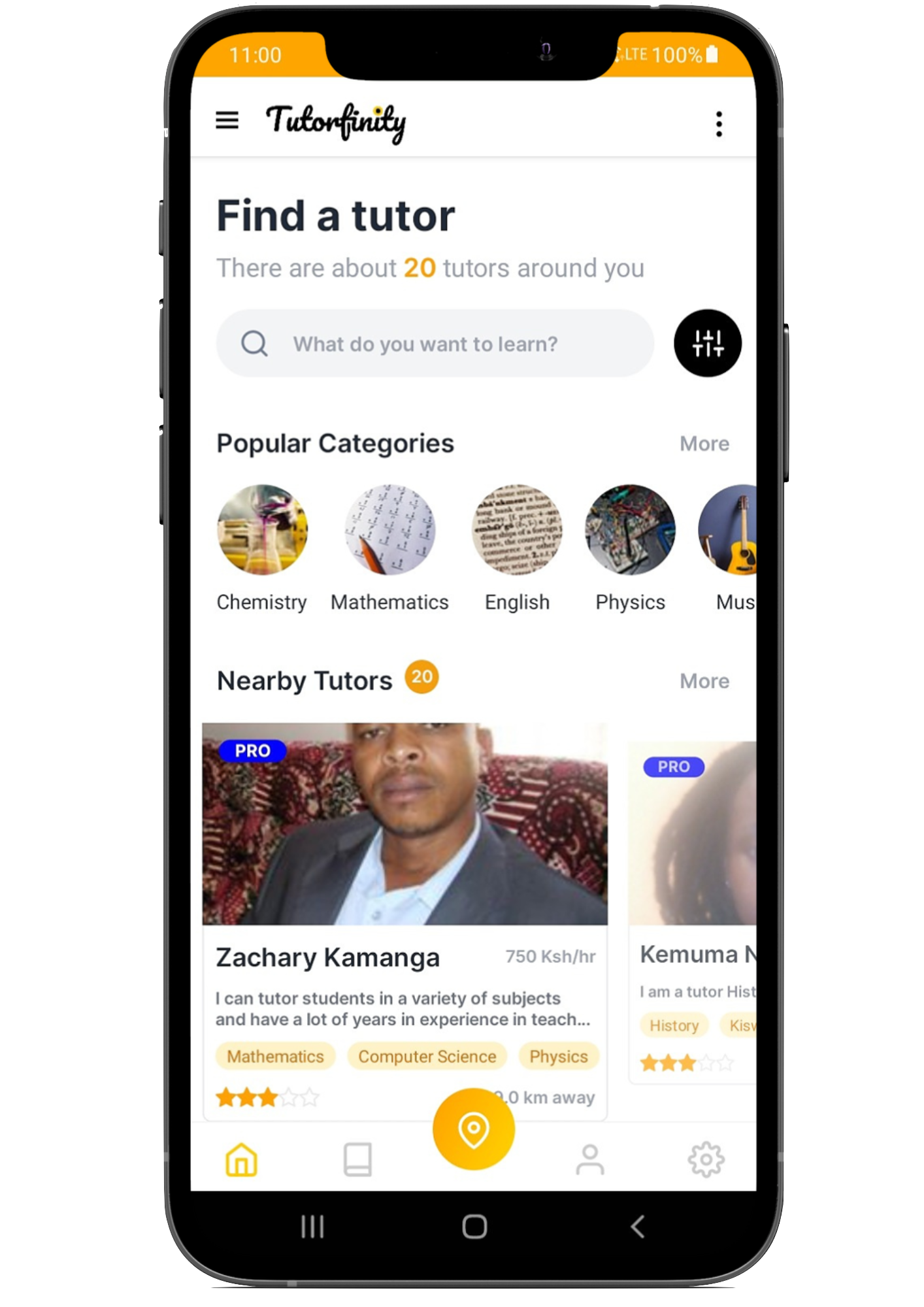 Tutorfinity Find a tutor near you